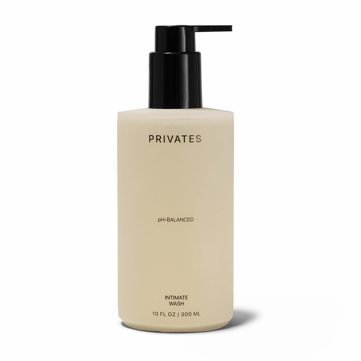 PRIVATES pH-Balanced INTIMATE WASH for Women & Men | Gender Neutral | Natural Ingredients | Fragrance-Free | Soothes dryness | Prevents Itching, Irritation, and Bad Odor | 10 Fl Oz